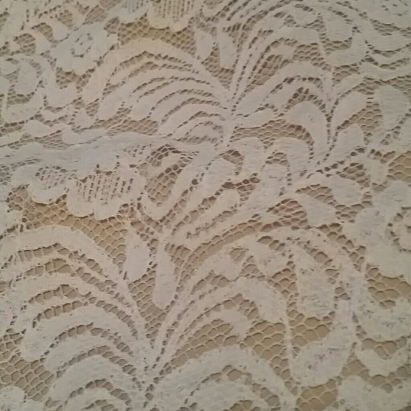 SOLD!!!!Melissa Masse  lace bodice dress - Picture 3 of 4